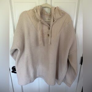 Madewell Cream Sherpa Jacket